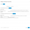 История стоимости товаров: Настройки: CRON
