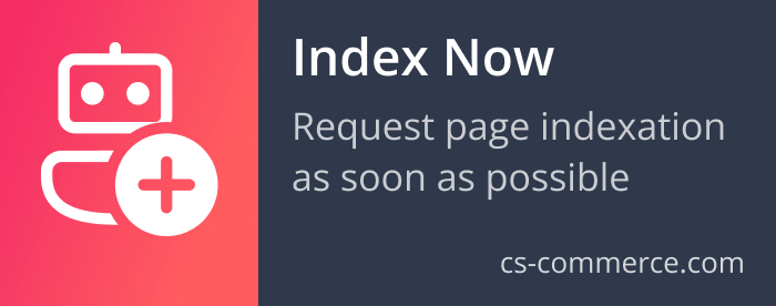 IndexNow: отправка измененных страниц на индексацию