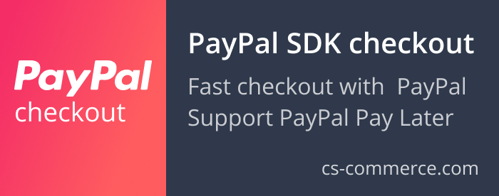 PayPal SDK checkout
